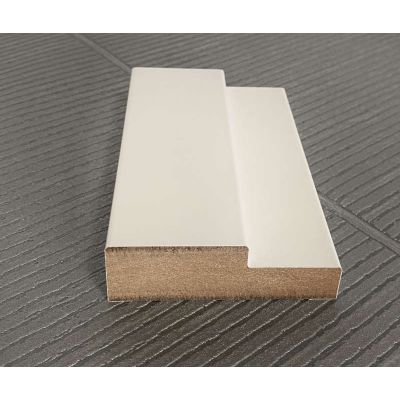 Galce estándar MDF papel rebarnizable blanco